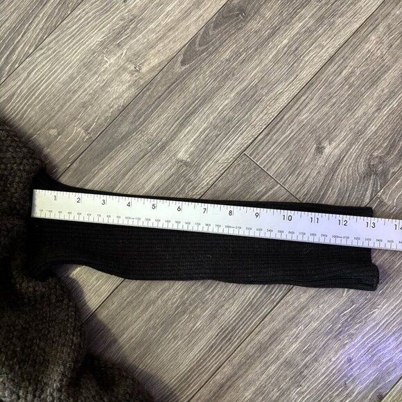 Melow By Melissa Bolduc Petrouchka Poncho Womens S/M Virgin Wool Pull Designer - Picture 7 of 15